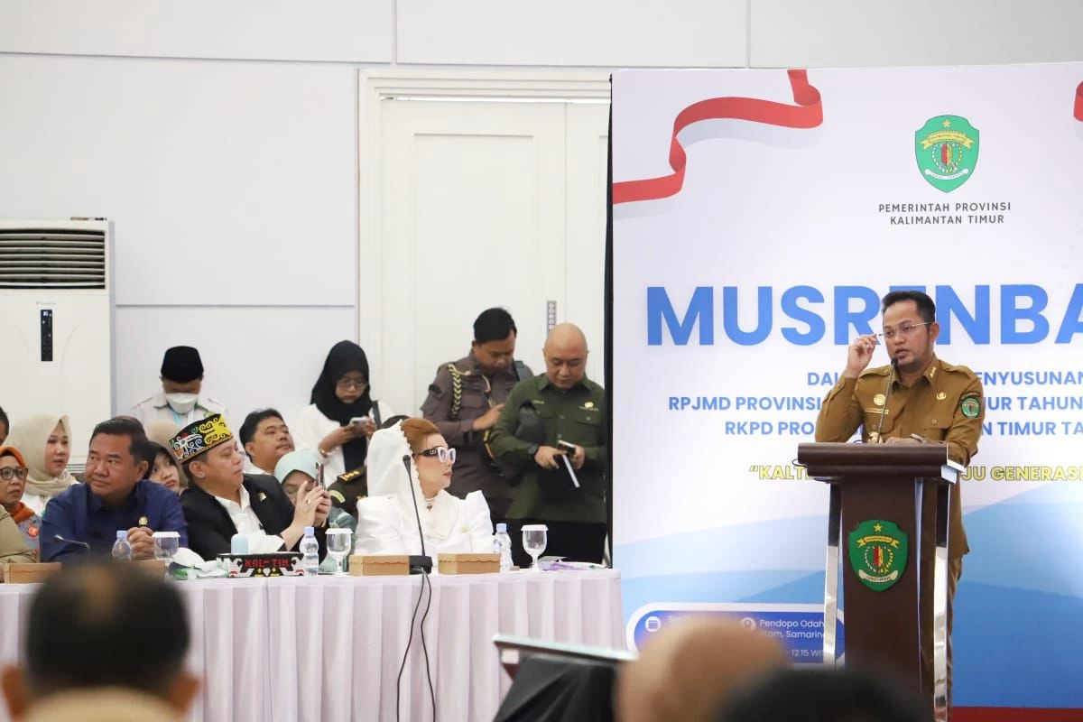 Kaltim Mantapkan Visi Generasi Emas melalui Musrenbang RPJMD 2025–2029 dan RKPD 2026